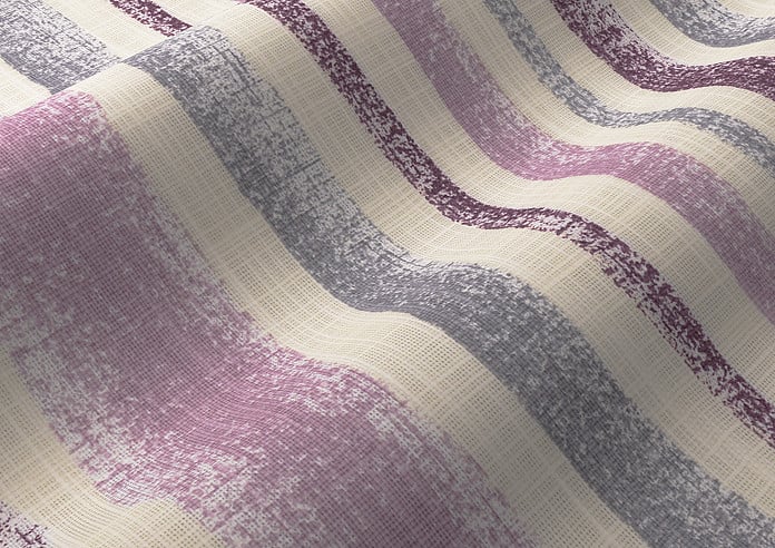 Guarda Stripe, Grape - Twist&Fit Roman Blind - Image 4